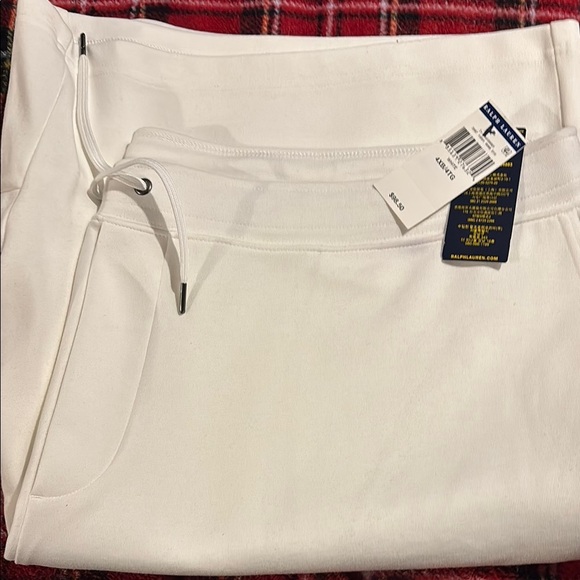 .🦸♂️Big & Tall -White Ralph Lauren Jogger shorts- 4XLT - Picture 1 of 3